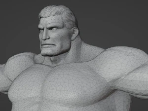 The incredible hulk 3D Model