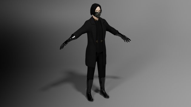 Paul Atreides - Dune 2021 Modelo 3D .c4d .max .obj .3ds .fbx .stl .blend 