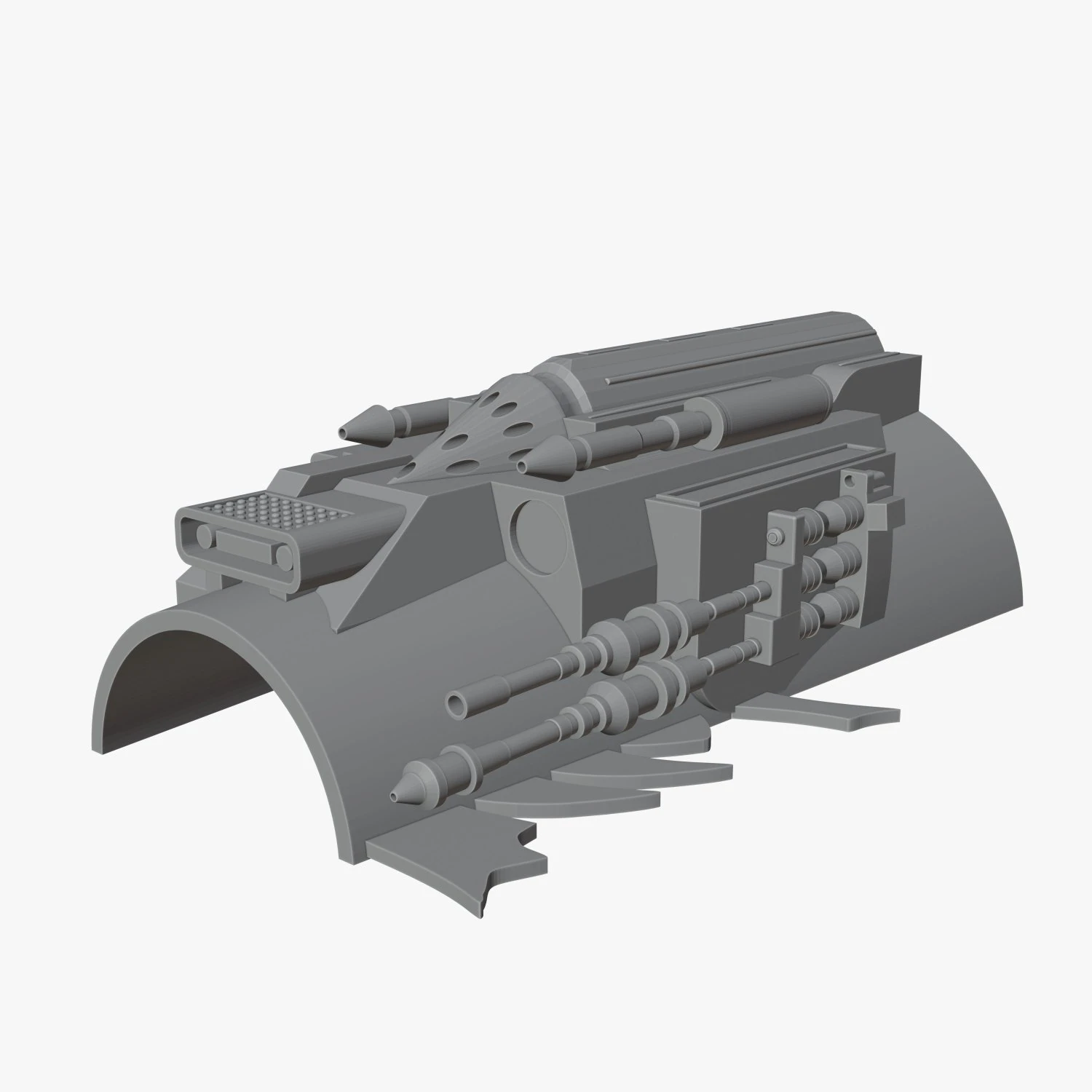 Mandalorian Gauntlet Printable 3D Print Model .c4d .max .obj .3ds .fbx .stl .blend