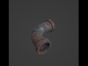 Realistic 14 Industrial Pipe Pack 3D Модель