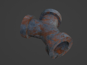 Realistic 14 Industrial Pipe Pack 3D Модель