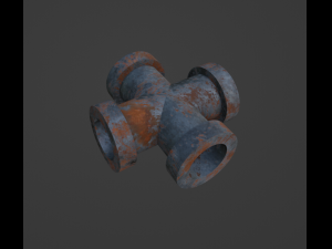 Realistic 14 Industrial Pipe Pack 3D Модель