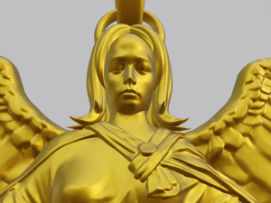 Angel Pendant 3D प्रिंट मॉडल
