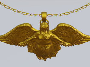 Angel Pendant 3D प्रिंट मॉडल