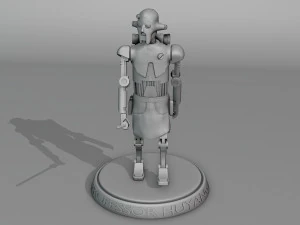 Профессор Хуян держит световой меч 3D Принт Модель