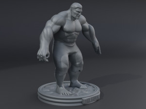 The Hulk 3D print model 3D Baskı Modeli