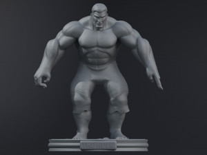 The Hulk 3D print model 3D Baskı Modeli