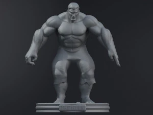 The Hulk 3D print model 3D Print Model