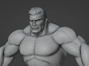 The Hulk 3D print model 3D Print Model