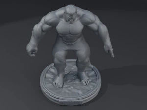 The Hulk 3D print model 3D Print Model