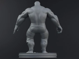 The Hulk 3D print model 3D Print Model
