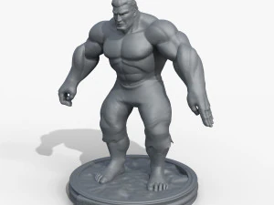 The Hulk 3D print model 3D Print Model