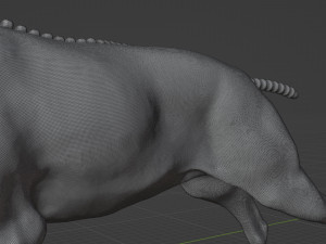 Cyborg Dog Doberman 3D Print Model