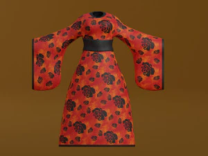 Chinese Traditional Hanfu 3D Model
