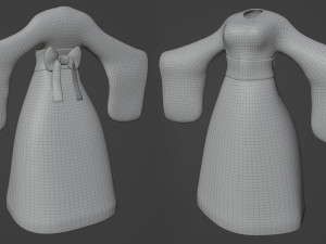 Chinese Traditional Hanfu 3Dモデル