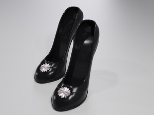 Black High Heels Model 3D