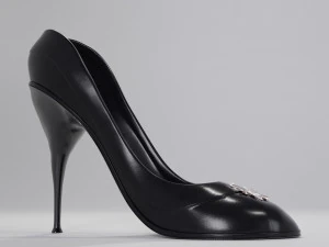 Black High Heels 3D Model