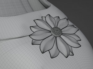Black High Heels Model 3D