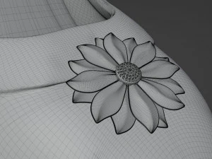 Black High Heels 3D Model