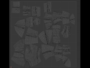 Black High Heels Model 3D