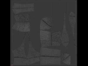 Black High Heels 3D Model