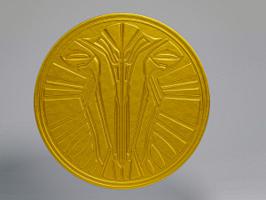 Ancient Coin Printable 3D Baskı Modeli