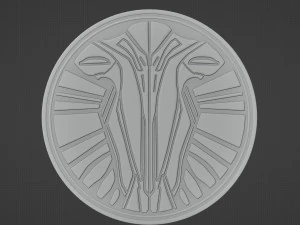 Ancient Coin Printable 3D Print Model