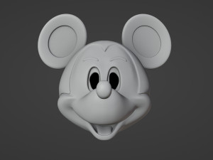 Mickey Mouse Helmet Printable Modelo de impresión 3D