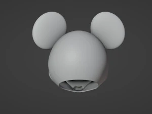 Casco de Mickey Mouse Imprimible Modelo de impresión 3D