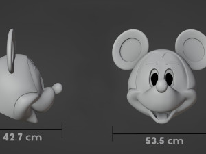 Mickey Mouse Helmet Printable Modelo de impresión 3D