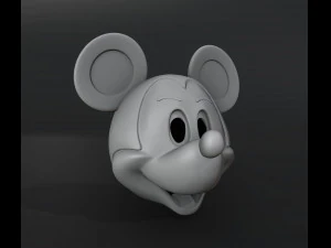 Capacete do Mickey Mouse para impressão Modelo de Impressão 3D