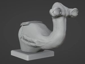 Mok Shaiz Bust 3D Print Model