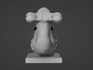 Mok Shaiz Bust 3D Print Model