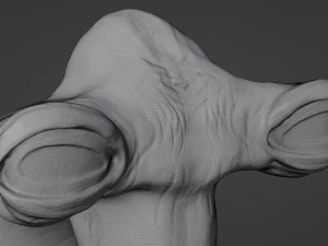 Mok Shaiz Bust 3D Print Model