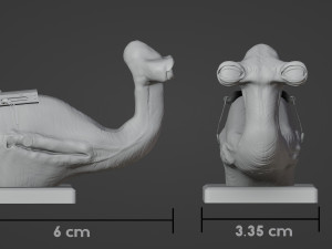 Mok Shaiz Bust 3D Принт Модель