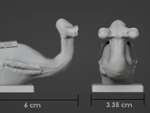 Mok Shaiz Bust 3D Print Model