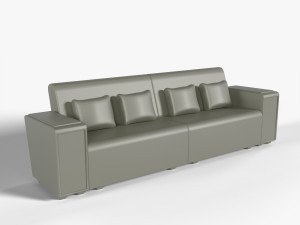 Family Couch Printable 3D Print Model