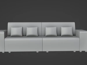 Family Couch Printable 3D Print Model