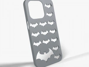 Iphone 14 Pro Batman Case 3D Print Model