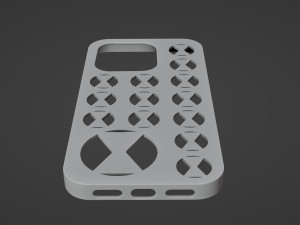 Iphone 14 Pro Black Widow Case Modelo de Impressão 3D