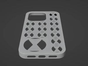 Iphone 14 Pro Black Widow Case 3D Print Model