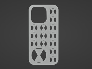 Iphone 14 Pro Black Widow Case Modelo de Impressão 3D
