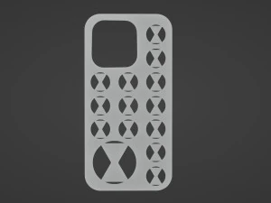 Iphone 14 Pro Black Widow Case 3D Print Model