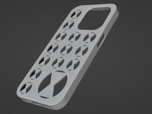 Iphone 14 Pro Black Widow Case Modelo de Impressão 3D
