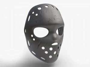 Máscara de hockey aterrador imprimible Modelo de impresión 3D