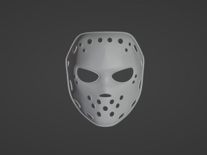 Scary Hockey Mask Printable Modelo de impresión 3D