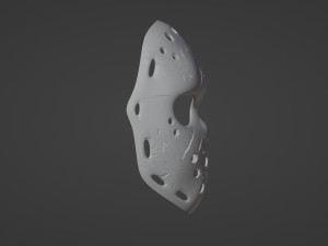 Scary Hockey Mask Printable Modelo de impresión 3D