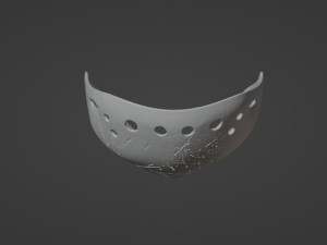 Scary Hockey Mask Printable Modelo de impresión 3D