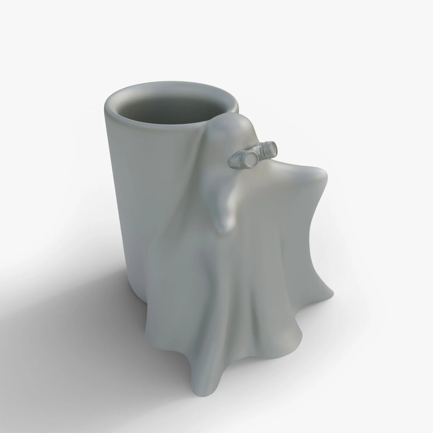 Portapenne fantasma Modello di stampa 3D .c4d .max .obj .3ds .fbx .stl .blend 