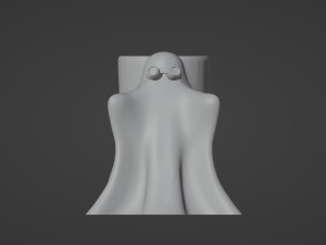 Ghost Pen Holder Modelo de impresión 3D